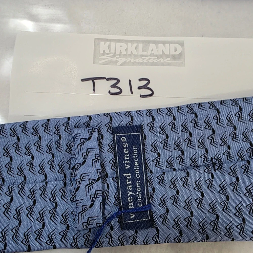 Vineyard Vines SPDR SPY Spider Silk Tie Blue Custom Collection Finance Mens